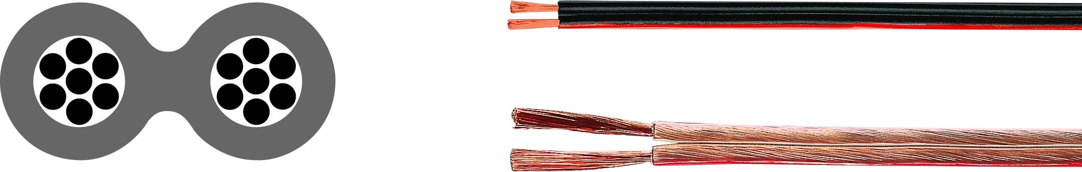 Helukabel 40184 Lautsprecherkabel 2 x 4mm² Schwarz 500m