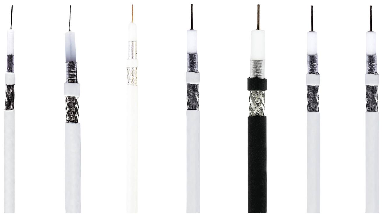 Helukabel 400197 Koaxialkabel Außen-Durchmesser: 6.80mm 75Ω Schwarz 500m