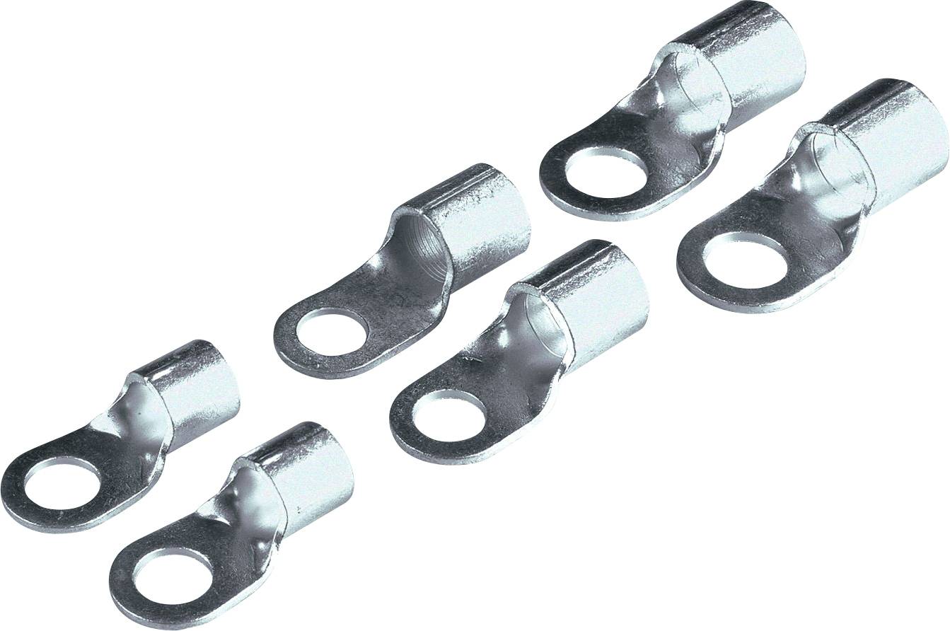 Helukabel 91544 Ringkabelschuh Querschnitt (max.)=95.00mm² Unisoliert Silber