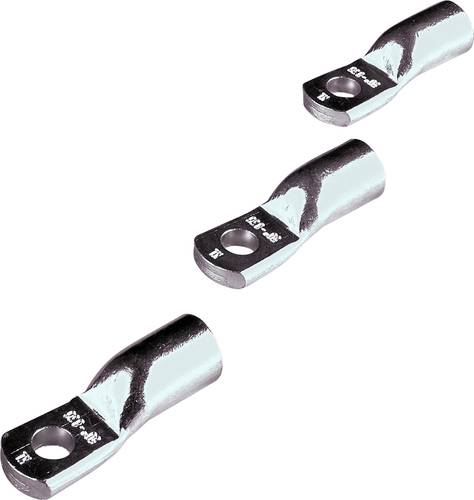 Image of Helukabel 90919 Ringkabelschuh Querschnitt (max.)=95.00mm² Loch-Ø=8.00mm Unisoliert Silber 25St.