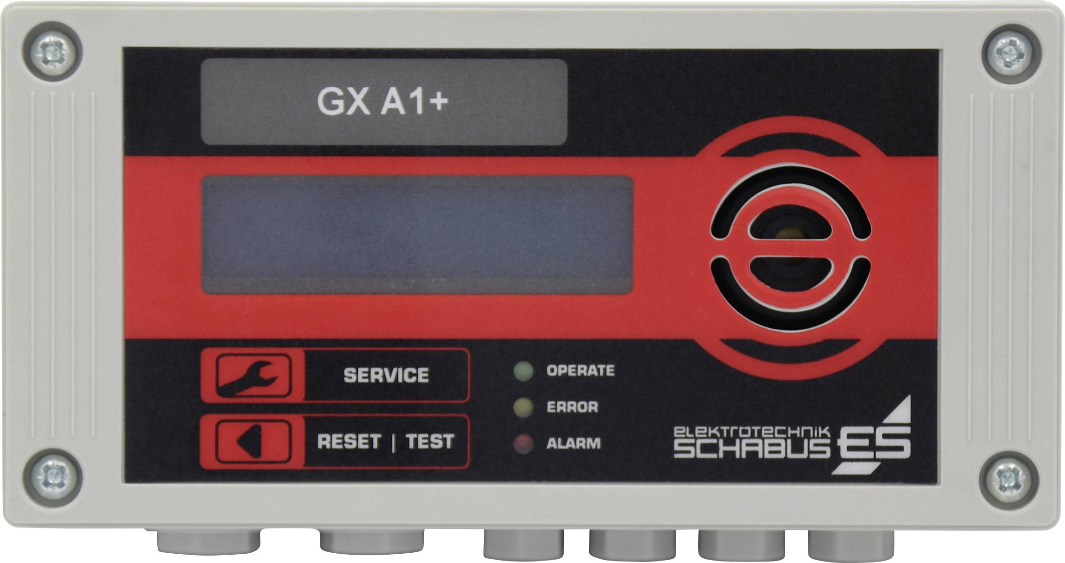 Schabus GX-A1+ Zentrale ohne Sensor netzbetrieben detektiert Propan, Butan, Methan, Ethanol, Kohlendioxid