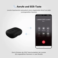 Lamax LMXGPSLRCR GPS Tracker Fahrzeugtracker, Gepäckstücktracker, Haustiertracker, Multifunktionstracker, Personentracker 1St. Lamax LMXGPSLRCR GPS Tracker Fahrzeugtracker, Gepäckstücktracker, Haustiertracker, Multifunktionstracker, Personentracker 1St.