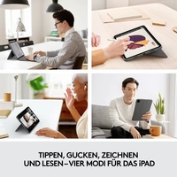 Logitech Combo Touch Tablet-Tastatur mit Hülle Passend für Marke (Tablet): Apple iPad Pro 11 (1. Generation), iPad Pro 11 Logitech Combo Touch Tablet-Tastatur mit Hülle Passend für Marke (Tablet): Apple iPad Pro 11 (1. Generation), iPad Pro 11