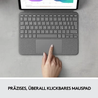 Logitech Combo Touch Tablet-Tastatur mit Hülle Passend für Marke (Tablet): Apple iPad Pro 11 Logitech Combo Touch Tablet-Tastatur mit Hülle Passend für Marke (Tablet): Apple iPad Pro 11
