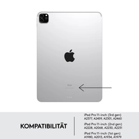 Logitech Combo Touch Tablet-Tastatur mit Hülle Passend für Marke (Tablet): Apple iPad Pro 11 (1. Generation), iPad Pro 11 Logitech Combo Touch Tablet-Tastatur mit Hülle Passend für Marke (Tablet): Apple iPad Pro 11 (1. Generation), iPad Pro 11