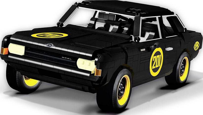 Opel Record C-Schwarze Witwe 1:12 Konstruktions-Set