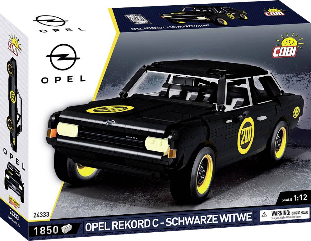 Opel Record C-Schwarze Witwe 1:12 Konstruktions-Set