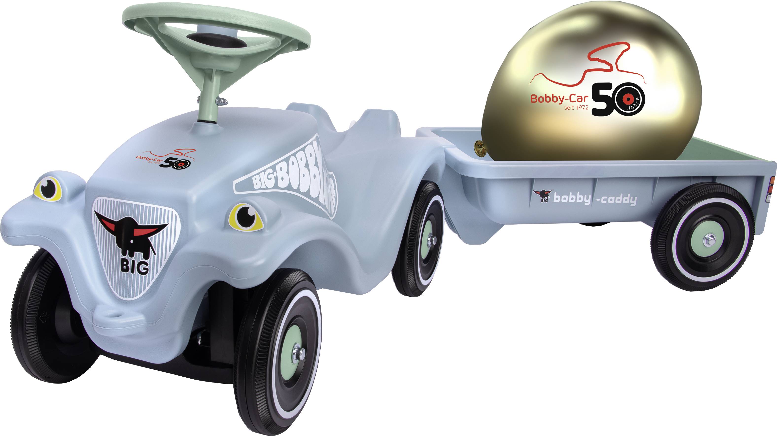 BIG Bobby-Car und Bobby-Caddy - 50 Jahre Limitierte-Edition