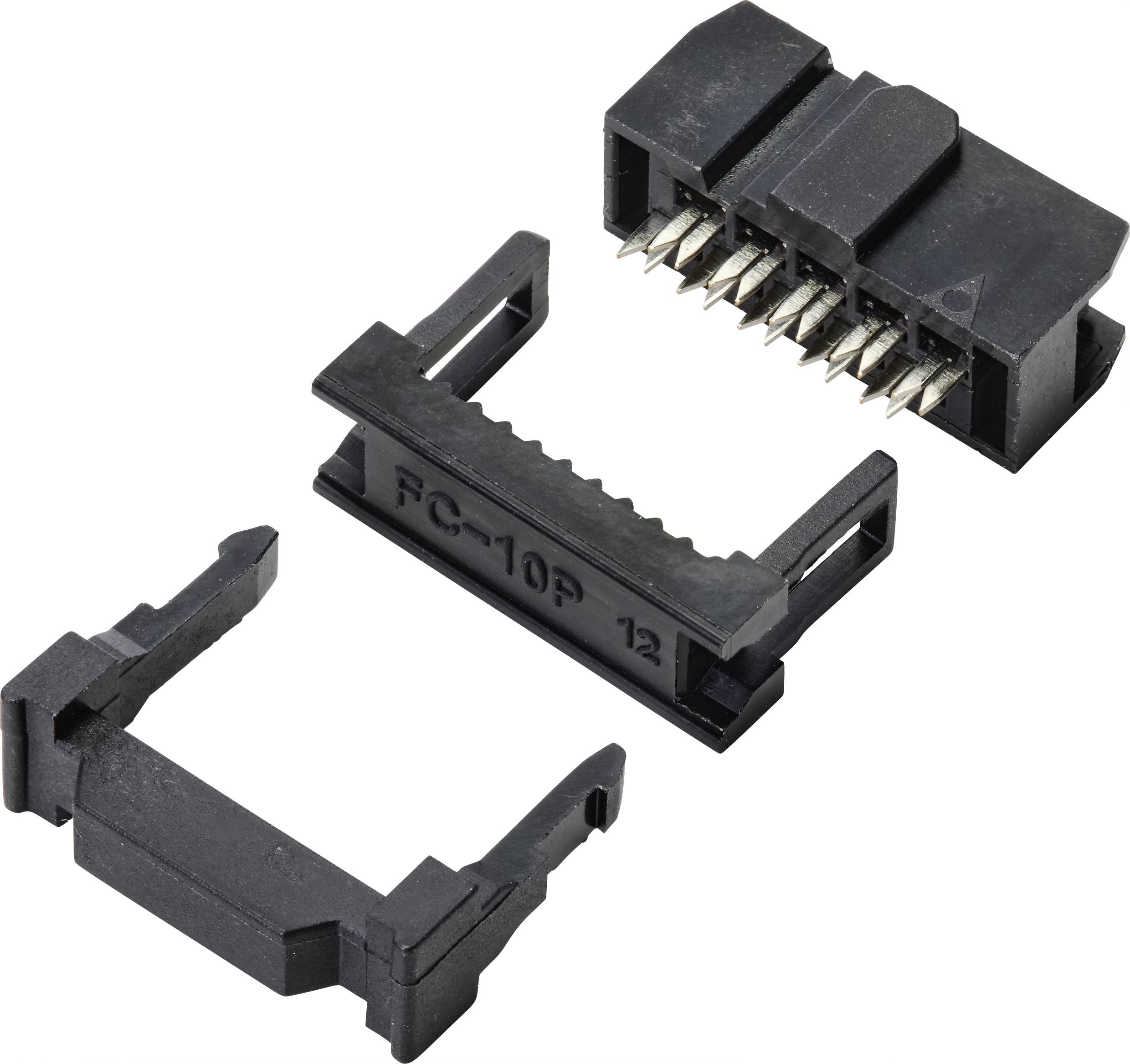 TRU COMPONENTS TC-9878216 Verbinder Anzahl Reihen: 2 Polzahl je Reihe: 5