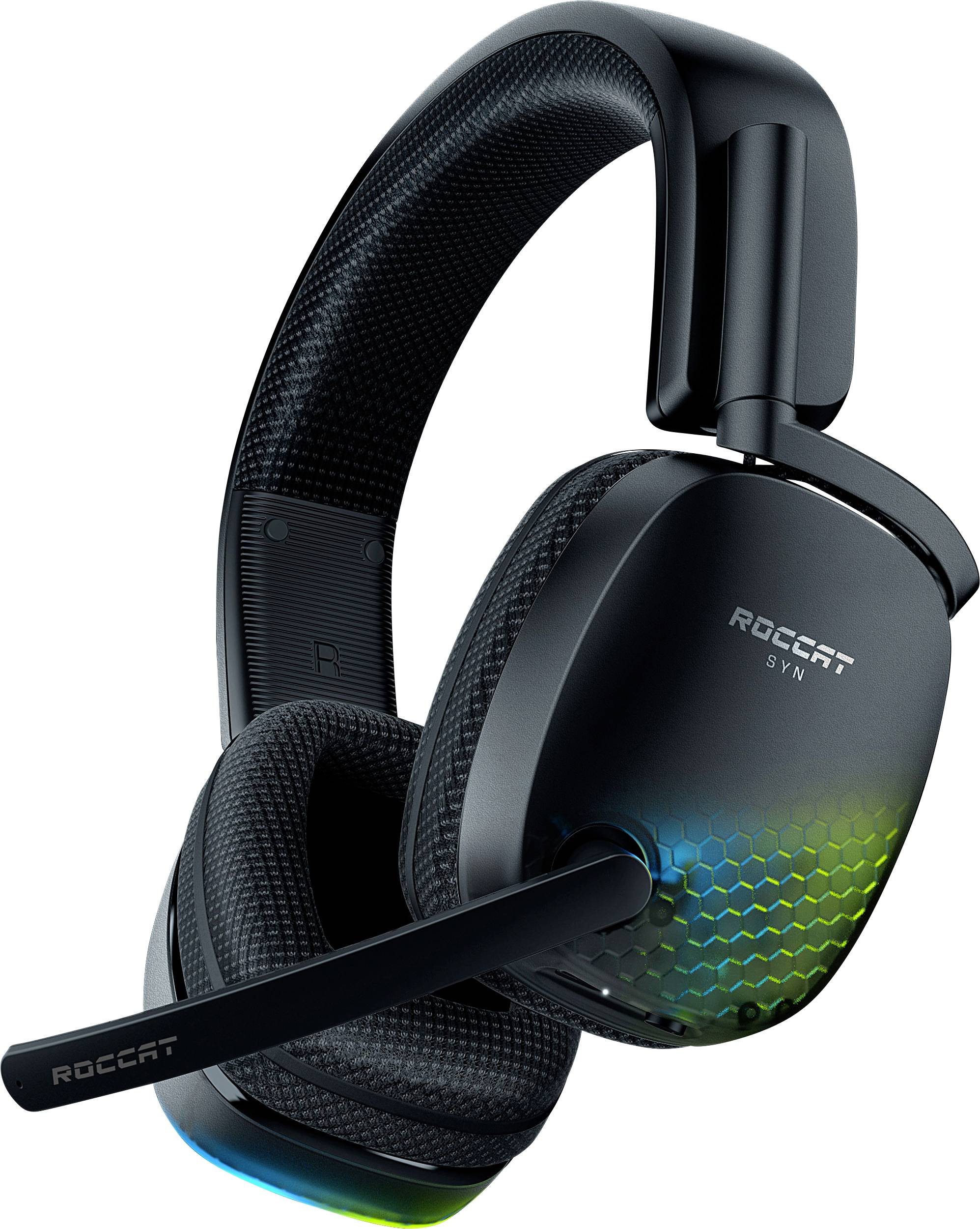Roccat SYN Pro Air Gaming Over Ear Headset Bluetooth® Stereo Schwarz Lautstärkeregelung