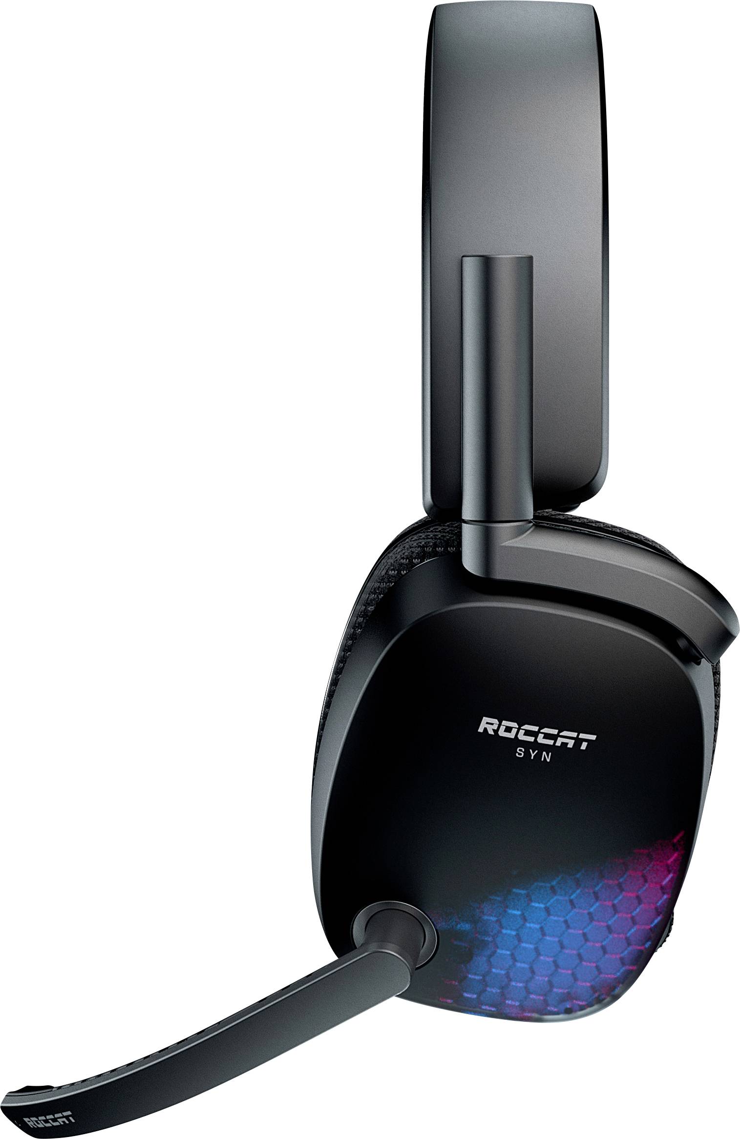 Roccat SYN Pro Air Gaming Over Ear Headset Bluetooth® Stereo Schwarz Lautstärkeregelung