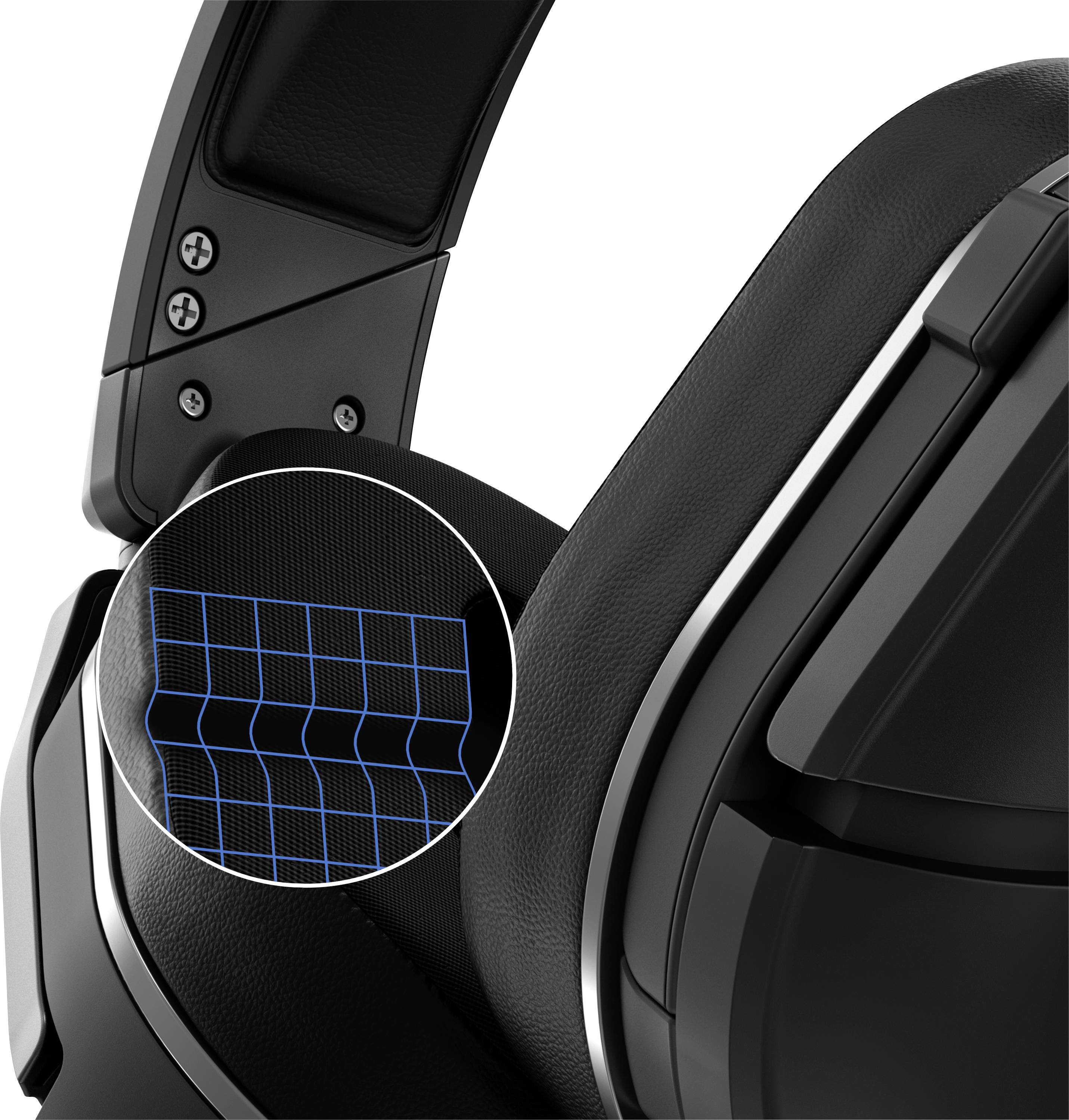 Turtle Beach Stealth 700P GEN 2 Gaming Over Ear Headset Bluetooth® 7.1 Surround Schwarz Lautstärkeregelung, Mikrofon-Stummschaltung