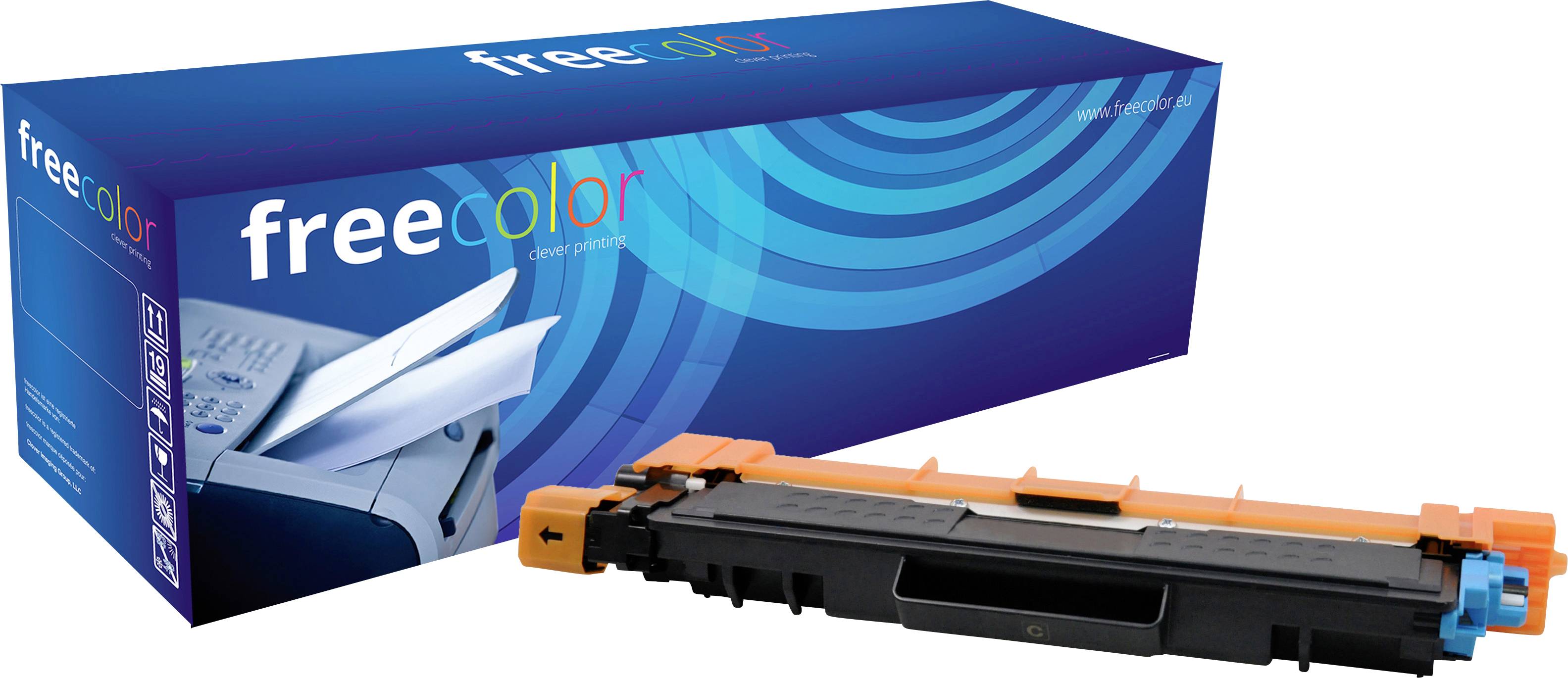 freecolor Toner ersetzt Brother TN247C Kompatibel Cyan 2300 Seiten TN247C-FRC TN247C