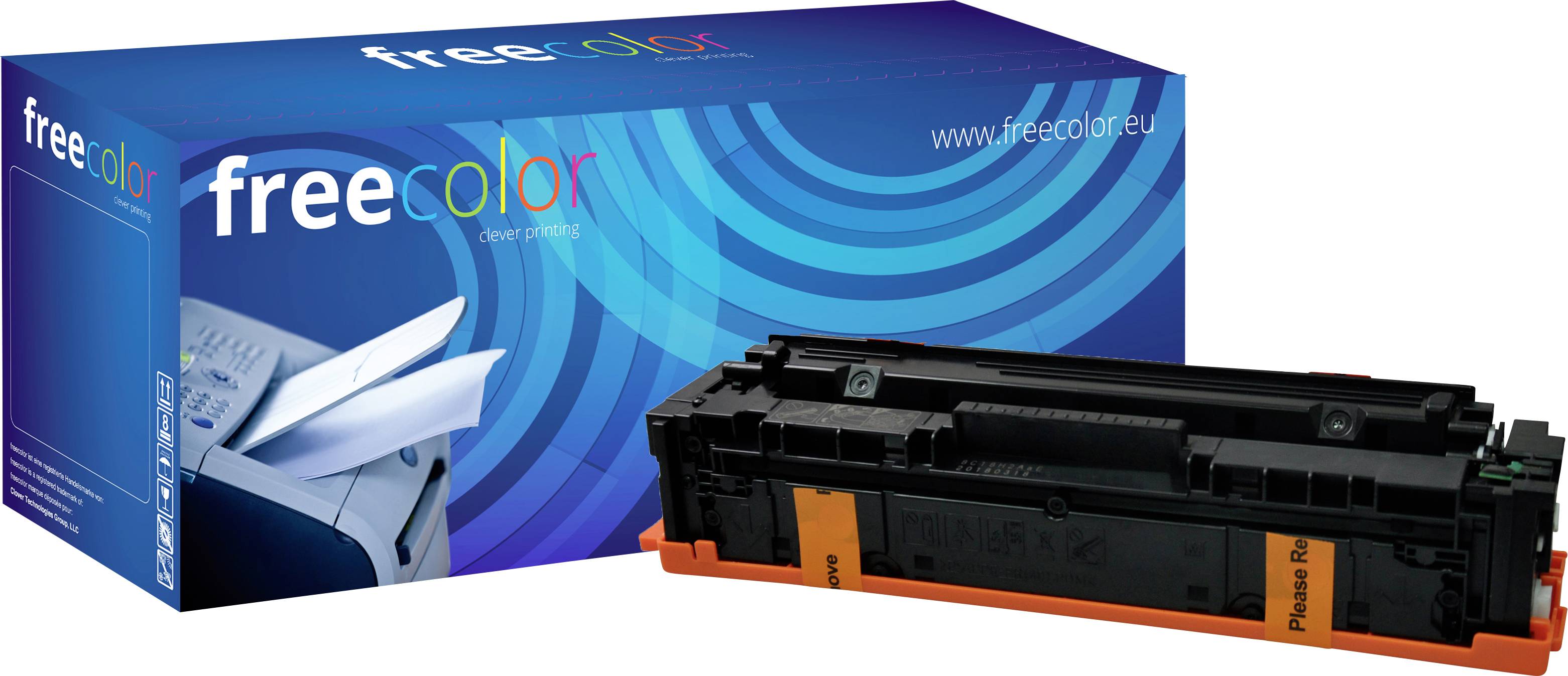freecolor Toner ersetzt Canon 3028C002 Schwarz 3100 Seiten LBP640K-HY-FRC - Tonereinheit - Schwarz