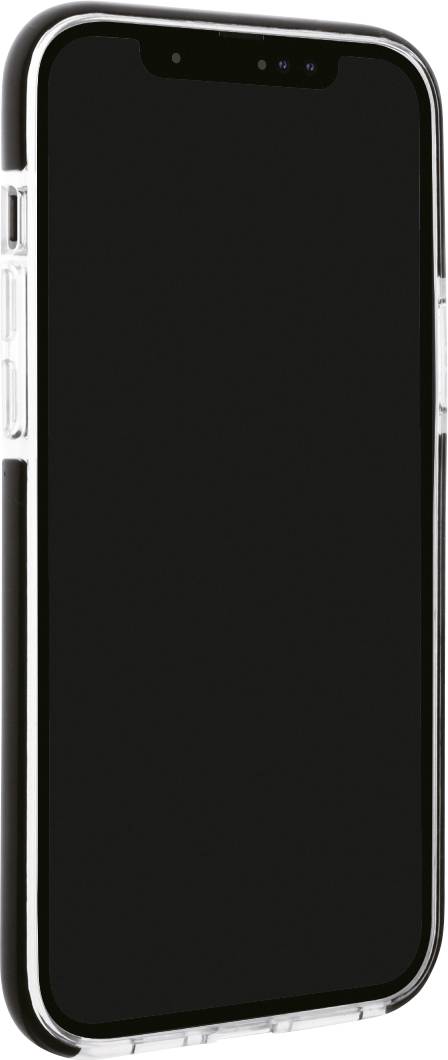 Vivanco Rock Solid Backcover Apple iPhone 13 Transparent, Schwarz Induktives Laden, Stoßfest RSCVVIPH2021T