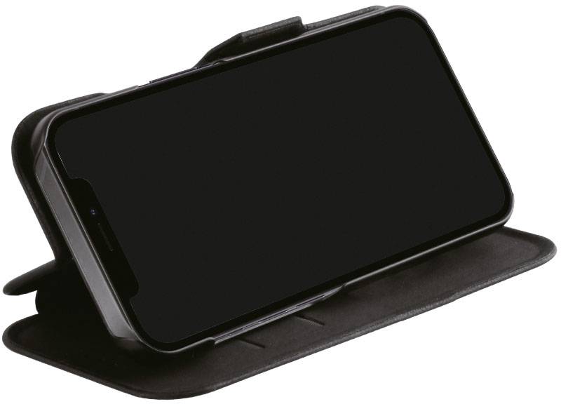 Vivanco Casual Booklet Apple iPhone 13 Schwarz Standfunktion CWVVIPH2021BK