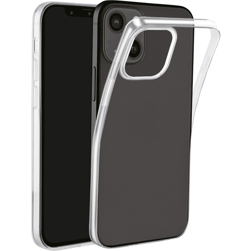 Vivanco Super Slim Backcover Apple iPhone 13 Mini Transparent Induktives Laden