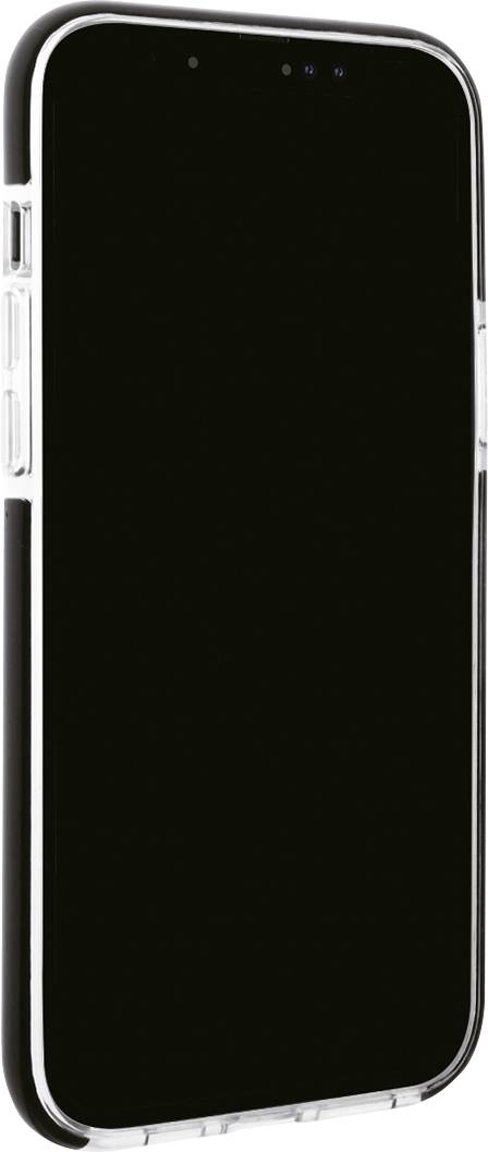 Vivanco Rock Solid Backcover Apple iPhone 13 Pro Max Transparent, Schwarz Induktives Laden, Stoßfest RSCVVIPH2021PMT