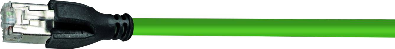 Helukabel 806553 RJ45 Netzwerkkabel, Patchkabel CAT 5e SF/UTP 20.00m Grün 1St.