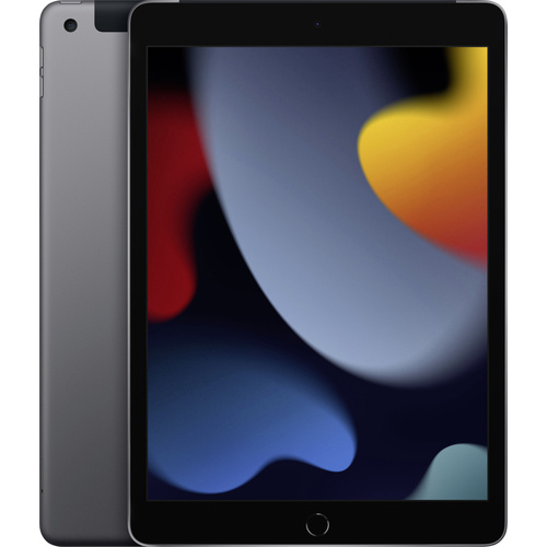 Apple iPad 10.2 (9. Generation, 2021) WiFi + Cellular 64GB Space Grau 25.9cm (10.2 Zoll) 2160 x 1620 Pixel