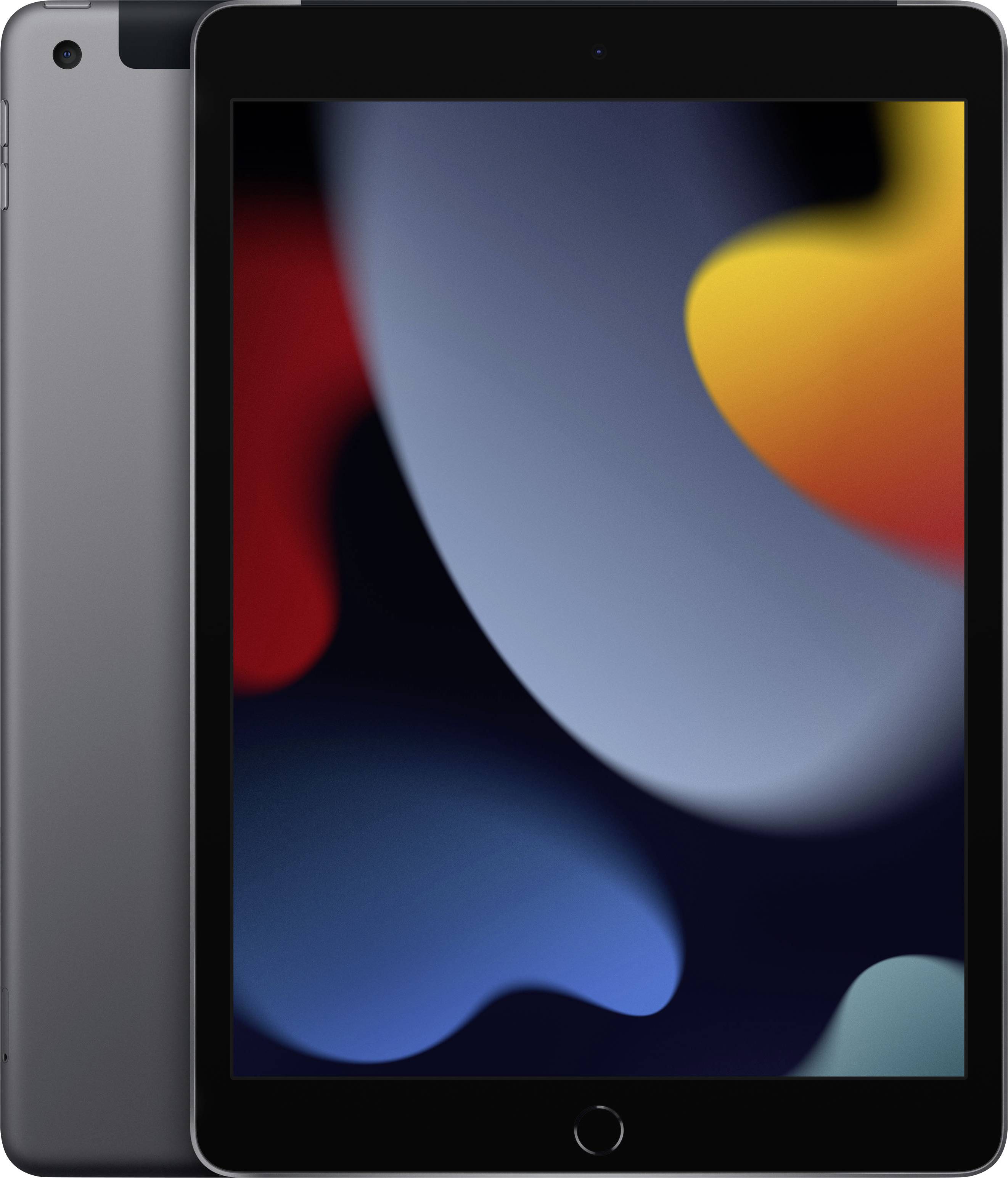 Apple iPad 10.2 (9. Generation, 2021) WiFi + Cellular 256 GB Space Grau 25.9 cm (10.2 Zoll) 2160 x 1620 Pixel