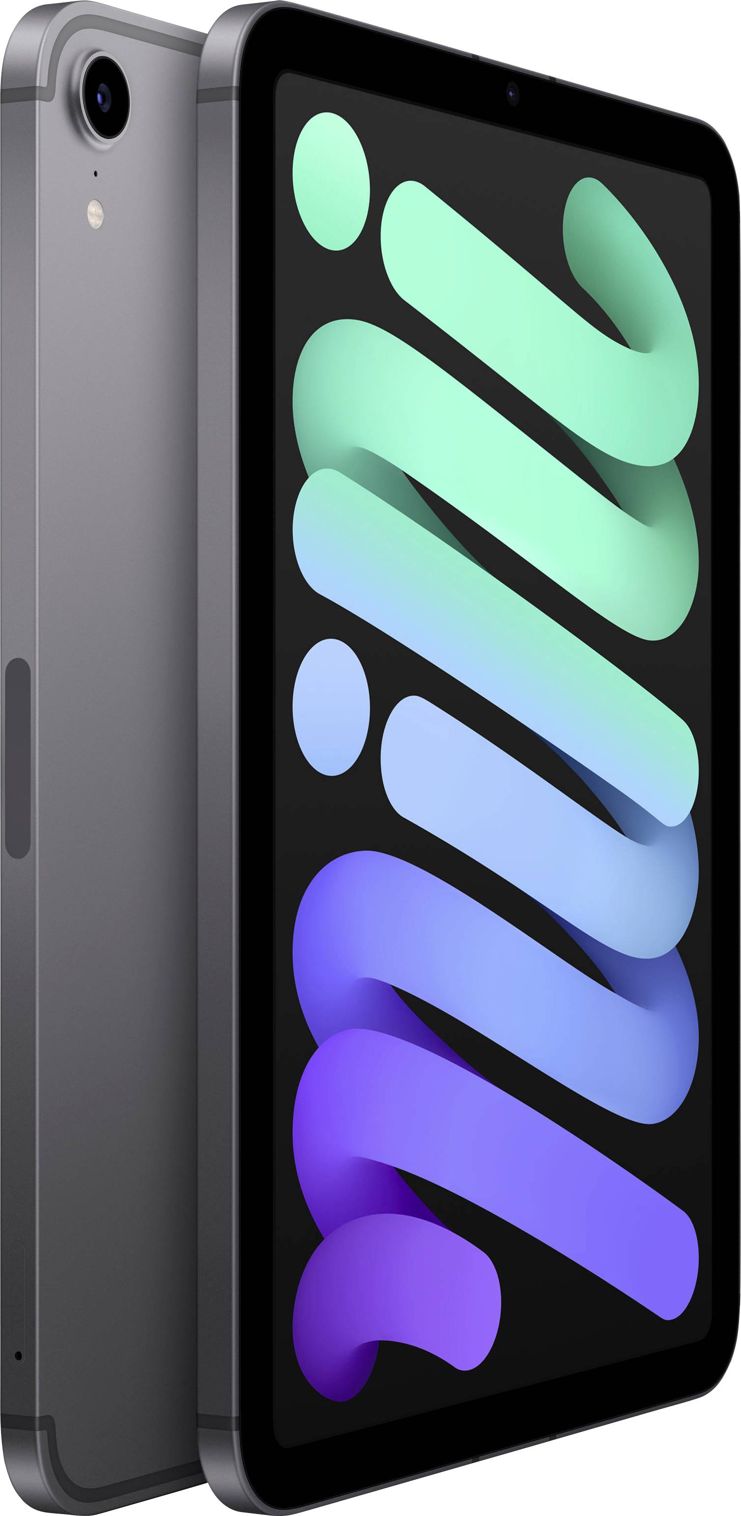 Apple iPad mini 8.3 (6. Generation, 2021) UMTS/3G, LTE/4G, 5G, WiFi 256GB Space Grau 21.1cm (8.3 Zoll) iPadOS 15 2266 x 1488 Pixel