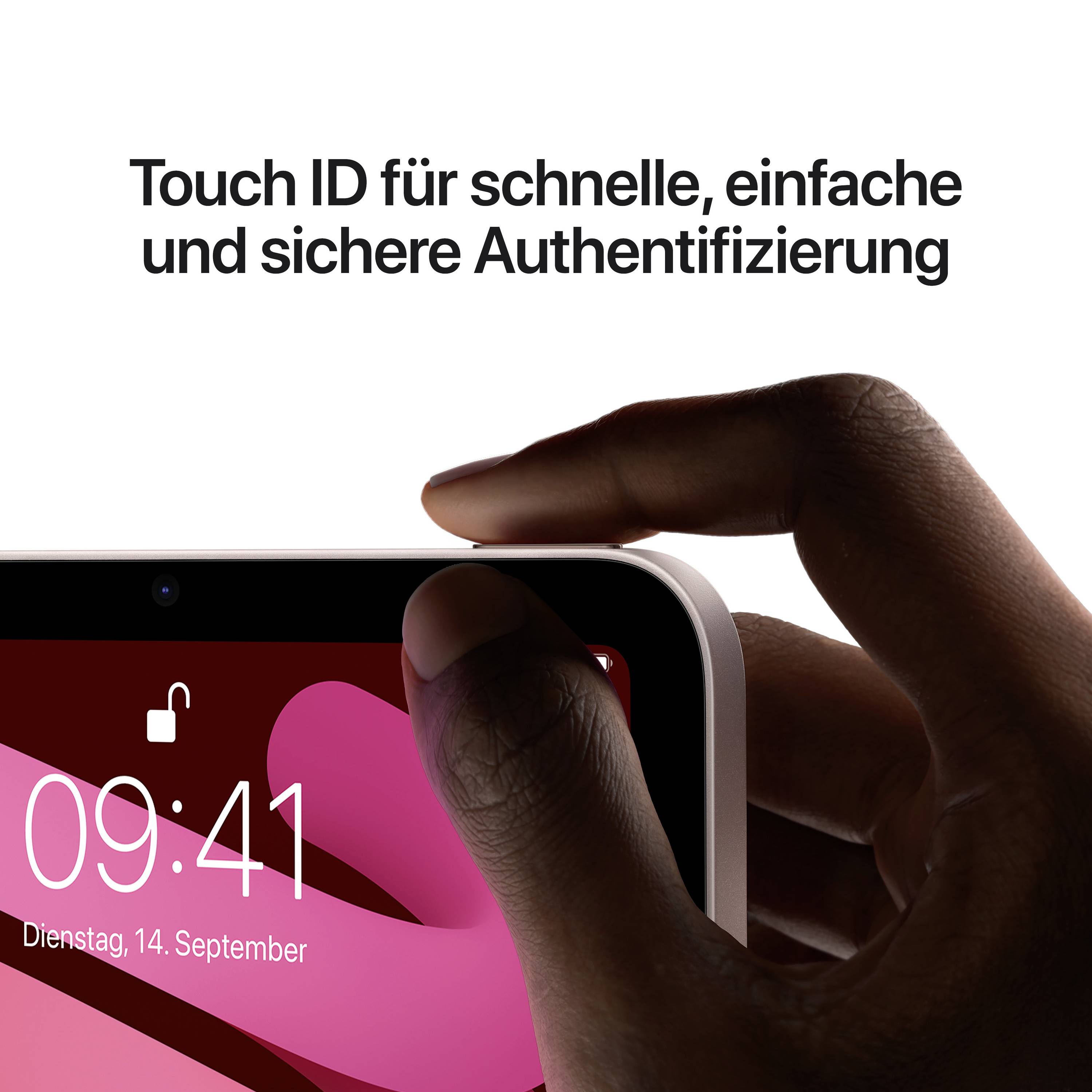 Apple iPad mini 8.3 (6. Generation, 2021) WiFi 64 GB Rose 21.1 cm (8.3 Zoll) iPadOS 15 2266 x 1488 Pixel