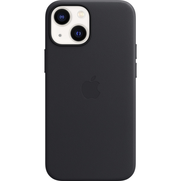 Apple LederCase mit MagSafe Backcover iPhone 13 mini Mitternacht
