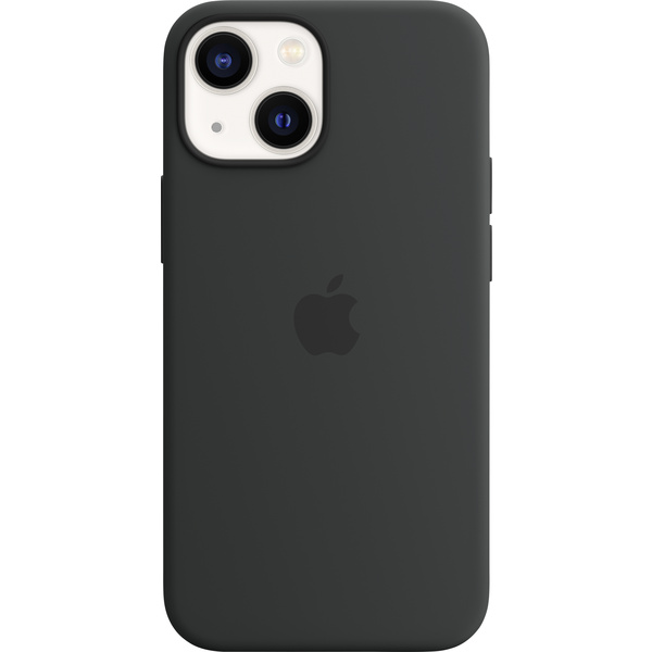 Apple Silikon Case mit MagSafe Backcover iPhone 13 mini Mitternacht