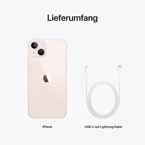 Apple iPhone 13 Rose 512 GB 15.5 cm (6.1 Zoll) Apple iPhone 13 Rose 512 GB 15.5 cm (6.1 Zoll)
