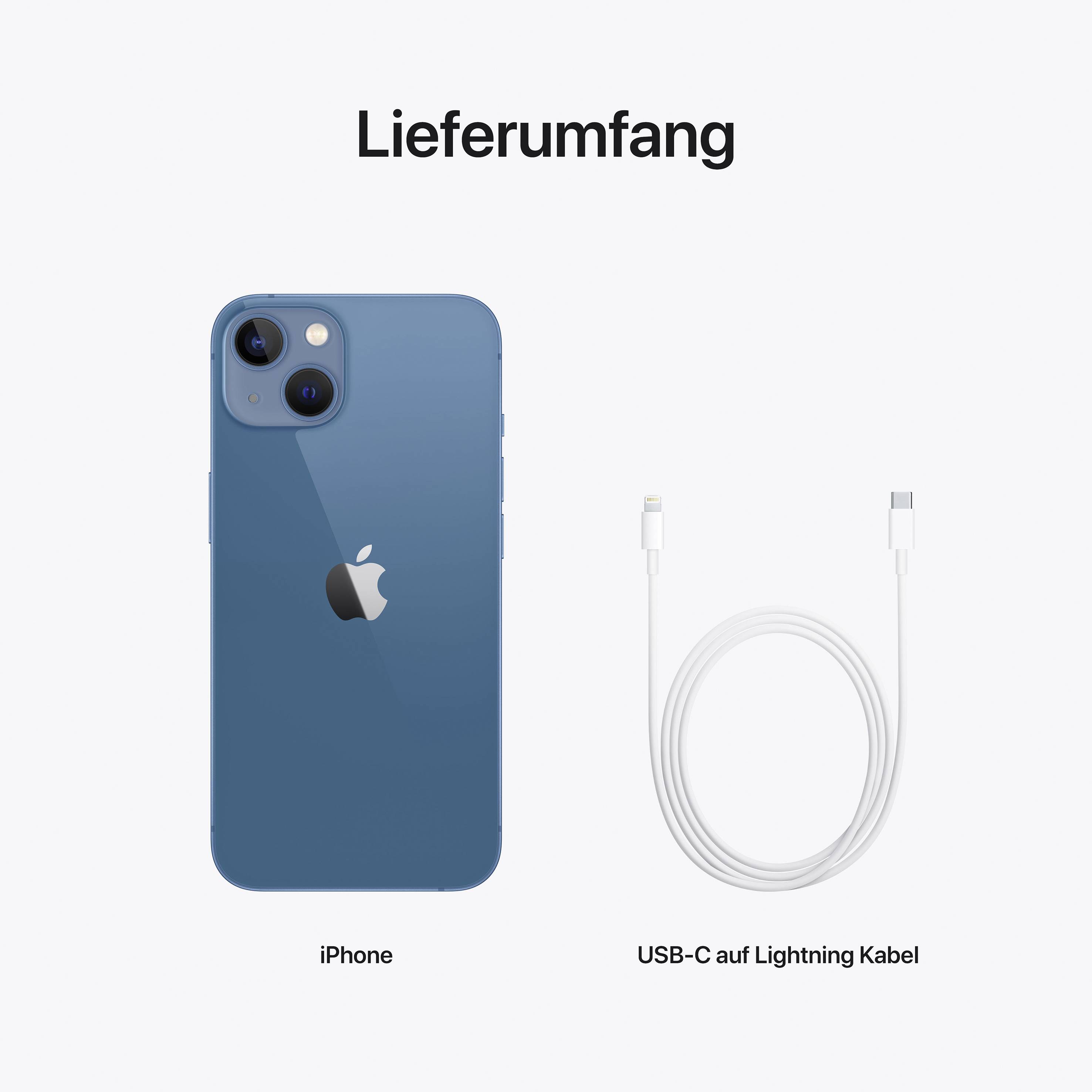 Apple iPhone 13 Blau 512 GB 15.5 cm (6.1 Zoll)
