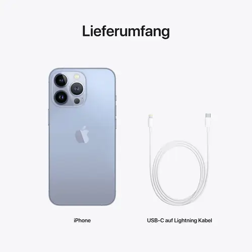 Apple iPhone 13 Pro Sierrablau 256 GB 15.5 cm (6.1 Zoll) Apple iPhone 13 Pro Sierrablau 256 GB 15.5 cm (6.1 Zoll)