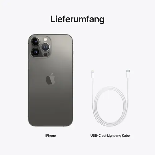 Apple iPhone 13 Pro Max Graphit 256GB 17cm (6.7 Zoll) Apple iPhone 13 Pro Max Graphit 256GB 17cm (6.7 Zoll)