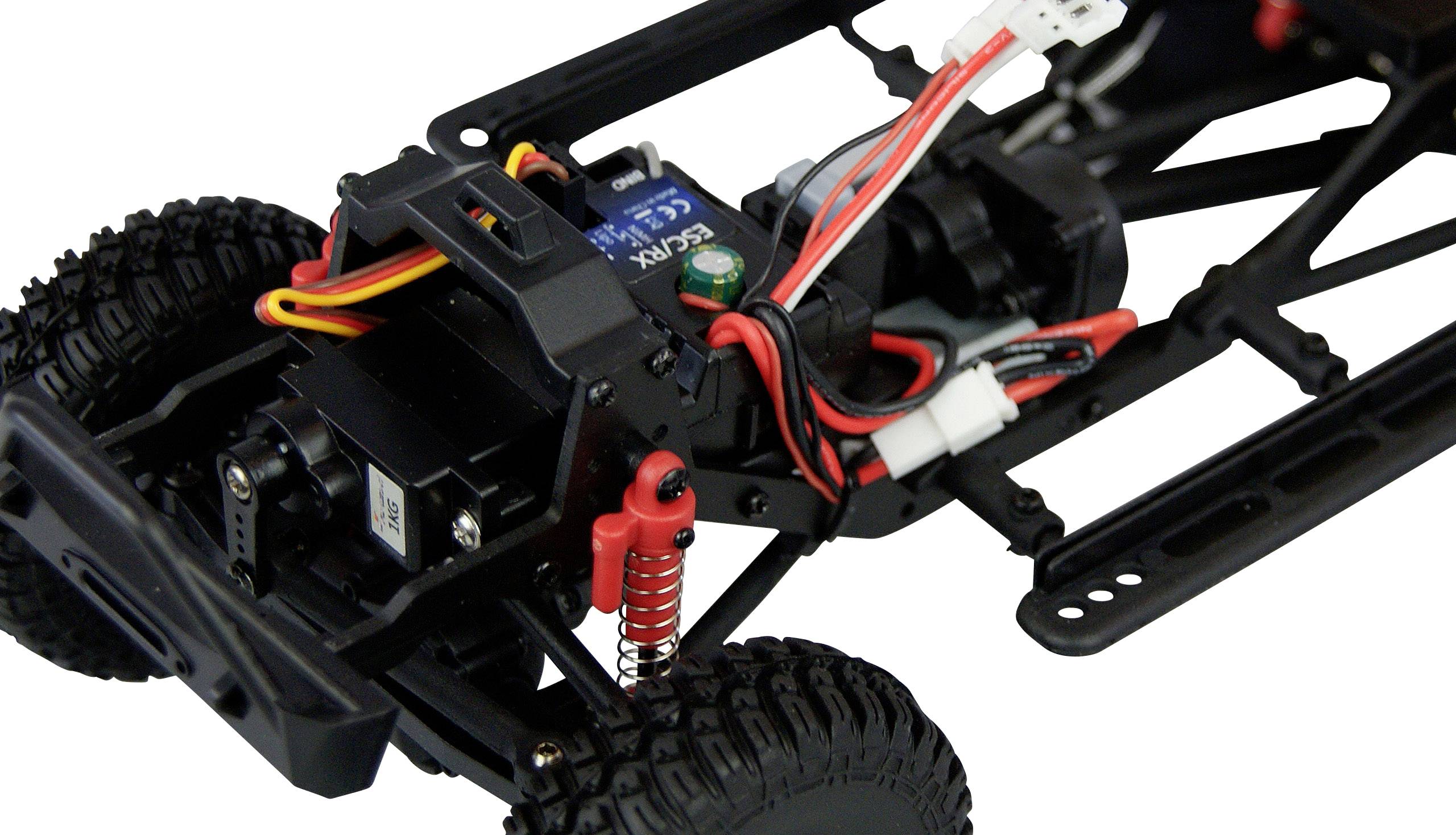 Amewi AMXRock AM18 Harvest Brushed 1:18 RC Modellauto Elektro Scale Crawler RtR 2,4 GHz