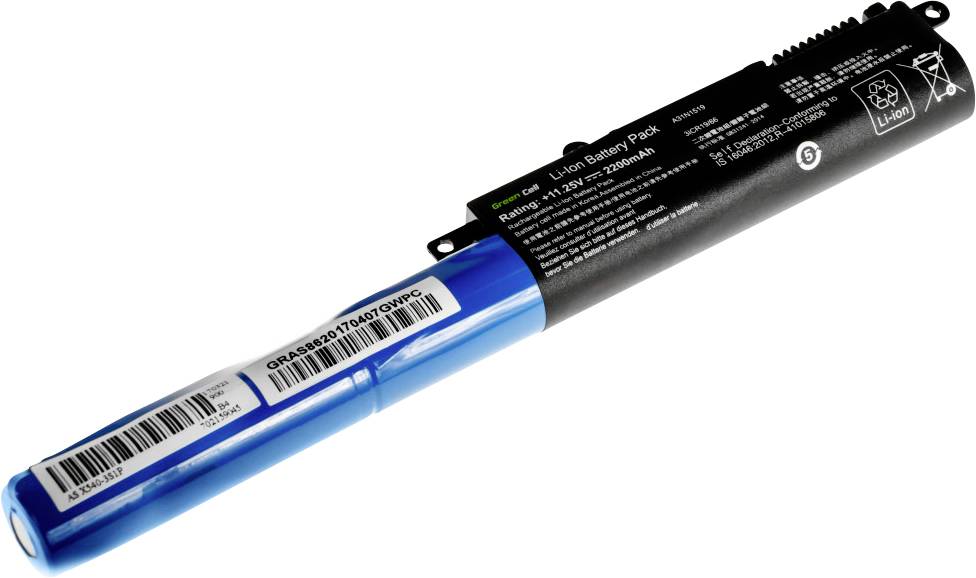 Green Cell Notebook-Akku A31N1519 11.2 V 2200 mAh Asus