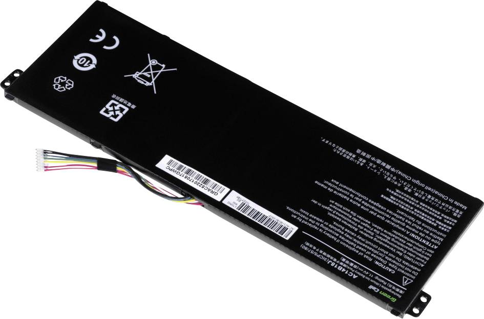 Green Cell Notebook-Akku AC14B13J AC14B13K AC14B18J 11.4V 2100 mAh Acer