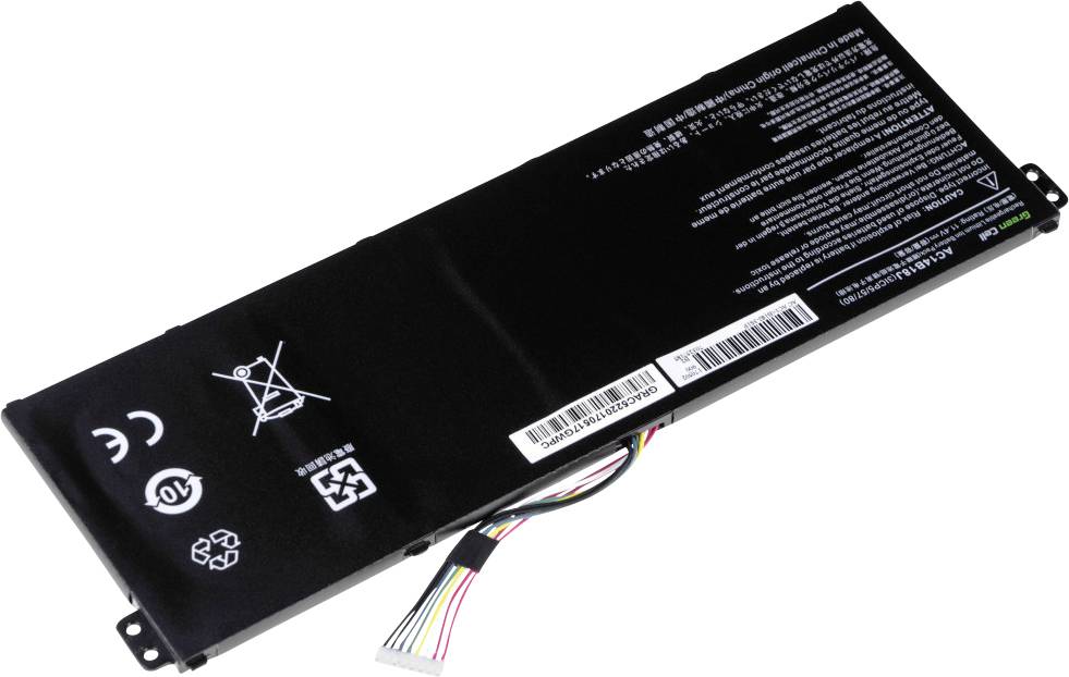 Green Cell Notebook-Akku AC14B13J AC14B13K AC14B18J 11.4V 2100 mAh Acer
