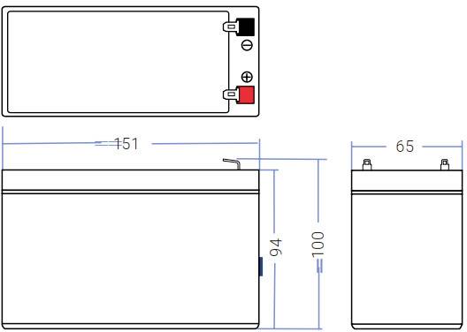Green Cell AGM05 Bleiakku 12V 7.2Ah Blei-Gel (B x H x T) 151 x 95 x 65mm Flachstecker 6.35mm Zyklenfest, Wartungsfrei