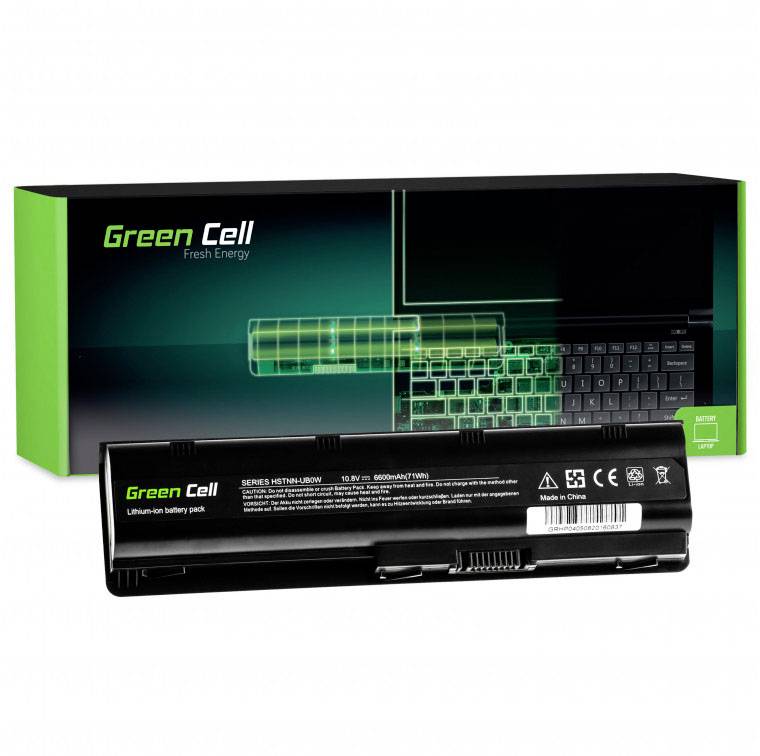 Green Cell Notebook-Akku MU06 10.8V 6600 mAh HP, Compaq