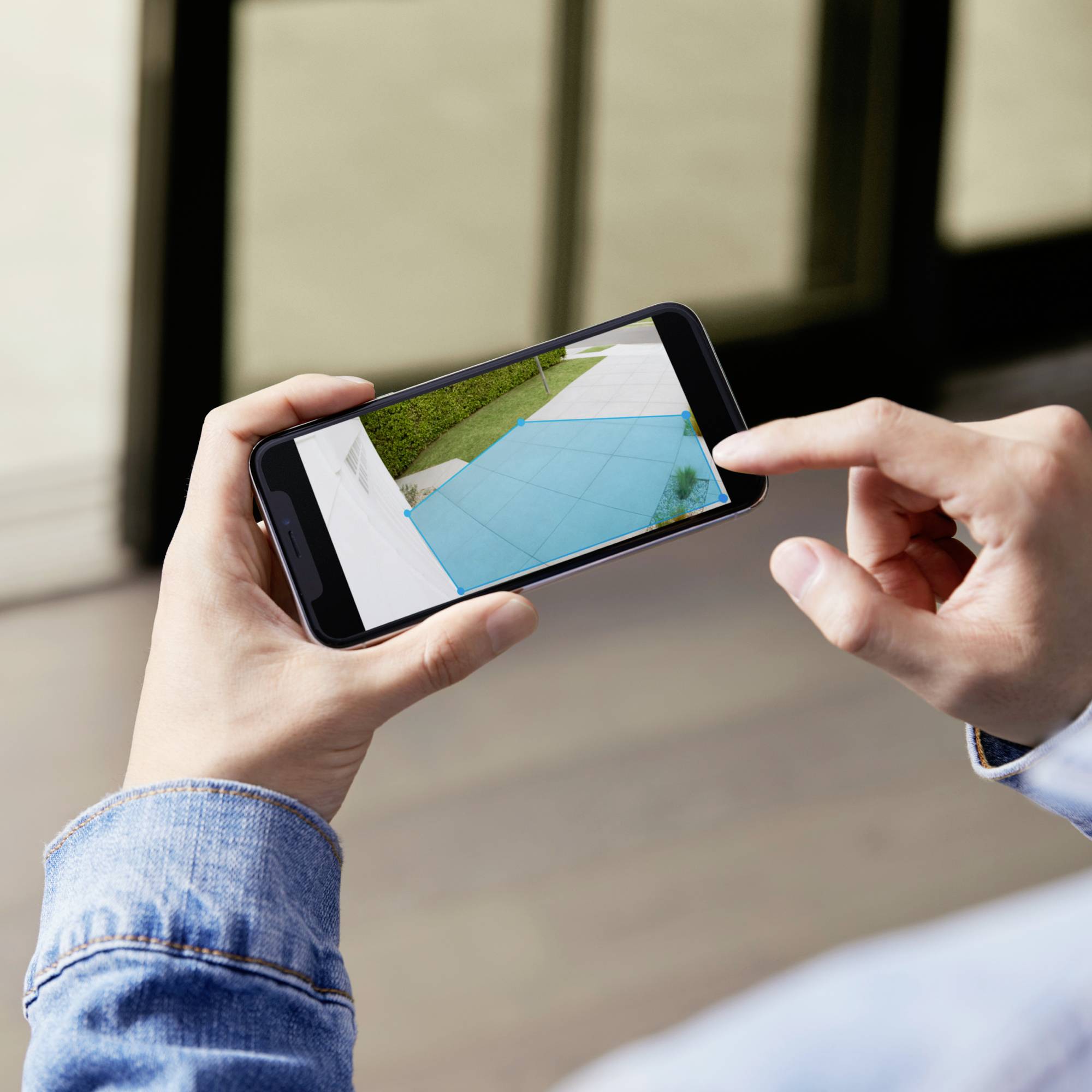 ring Floodlight Cam Wired Plus Black 8SF1P1-BEU0 WLAN IP Überwachungskamera 1920 x 1080 Pixel