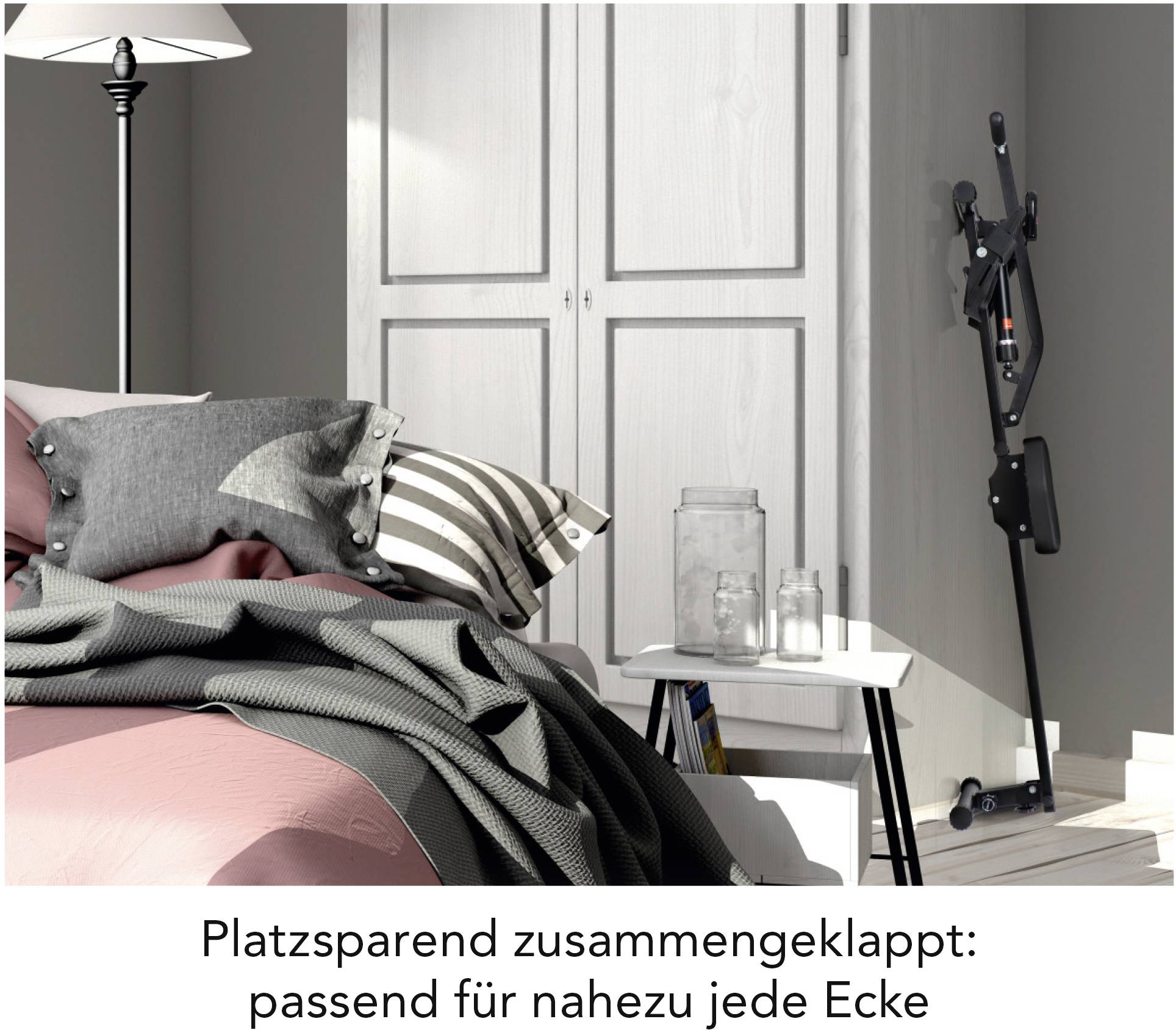 Maxxmee Rudergerät klappbar schwarz 05854 1 St.