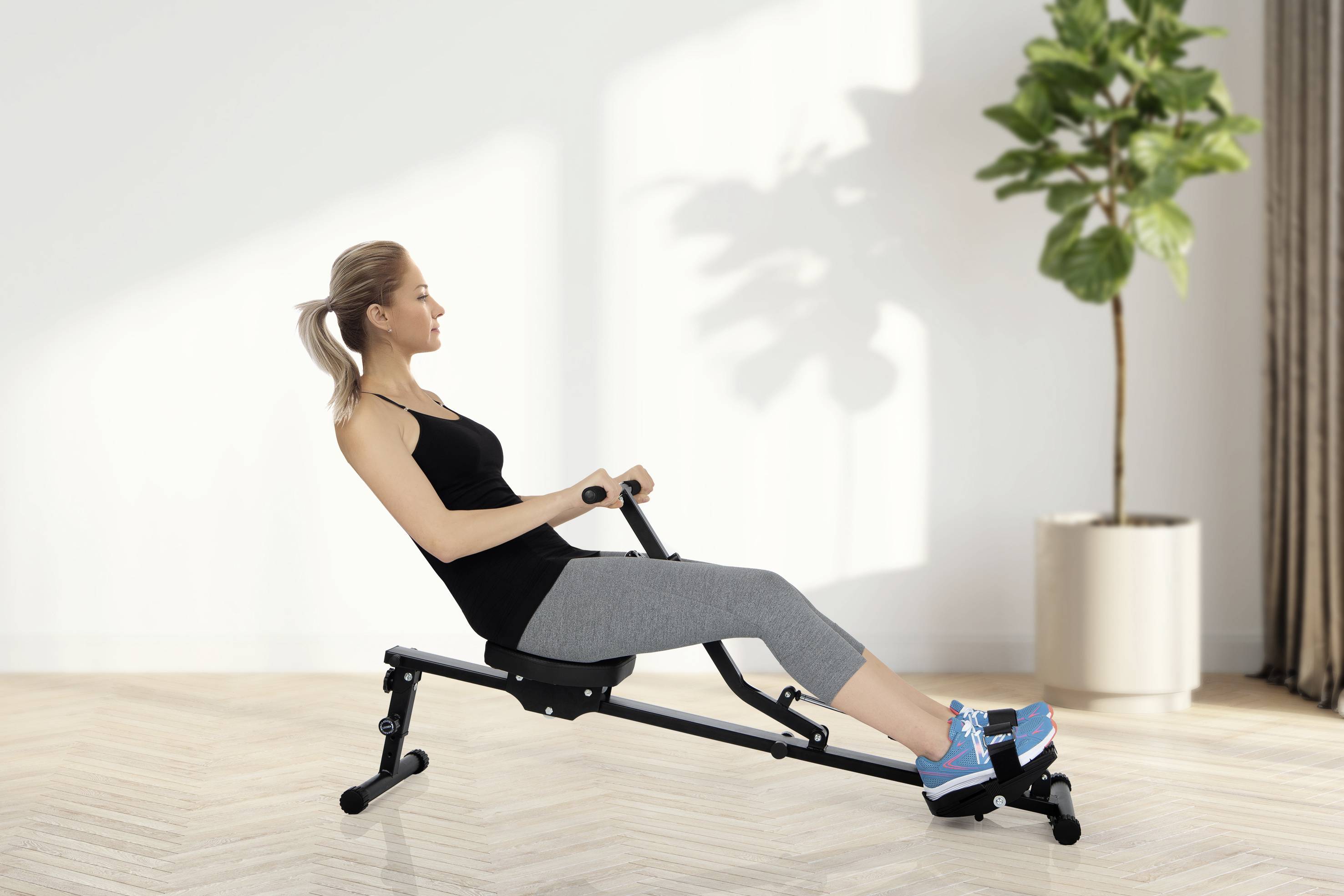 Maxxmee Rudergerät klappbar schwarz 05854 1 St.