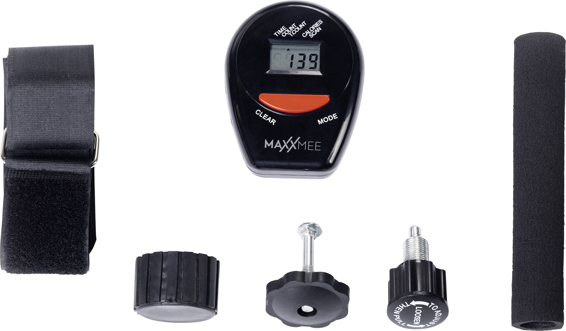 Maxxmee Rudergerät klappbar schwarz 05854 1 St.