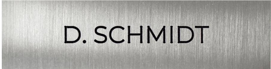 DoorBird 423860650 Türsprechanlagen-Zubehör Namensschild