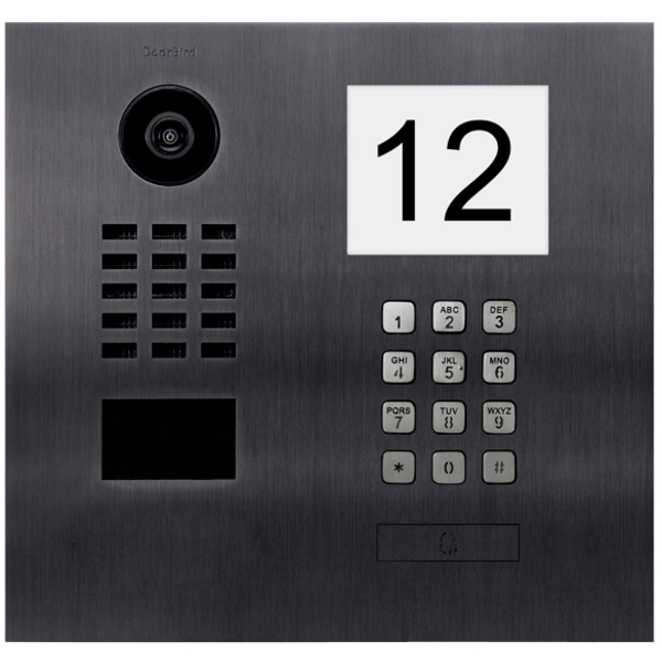 DoorBird D2101IKH IP-Video-Türsprechanlage LAN Außeneinheit Edelstahl V2A (gebürstet), Titan-Optik DoorBird D2101IKH IP-Video-Türsprechanlage LAN Außeneinheit Edelstahl V2A (gebürstet), Titan-Optik