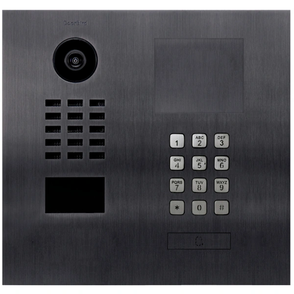 DoorBird D2101KH IP-Video-Türsprechanlage LAN Außeneinheit Edelstahl V2A (gebürstet), Titan-Optik DoorBird D2101KH IP-Video-Türsprechanlage LAN Außeneinheit Edelstahl V2A (gebürstet), Titan-Optik