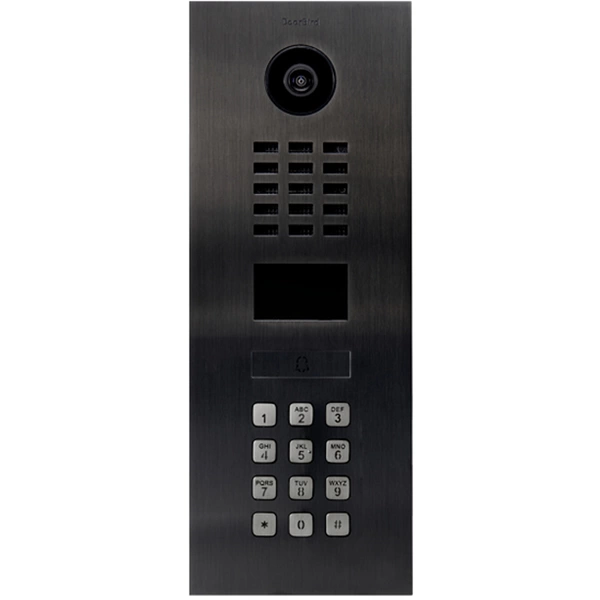 DoorBird D2101KV IP-Video-Türsprechanlage LAN Außeneinheit Edelstahl V2A (gebürstet), Titan-Optik DoorBird D2101KV IP-Video-Türsprechanlage LAN Außeneinheit Edelstahl V2A (gebürstet), Titan-Optik