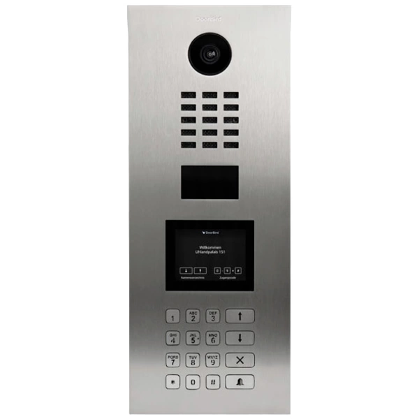 DoorBird D21DKV IP-Video-Türsprechanlage LAN Außeneinheit Edelstahl V4A (gebürstet) DoorBird D21DKV IP-Video-Türsprechanlage LAN Außeneinheit Edelstahl V4A (gebürstet)