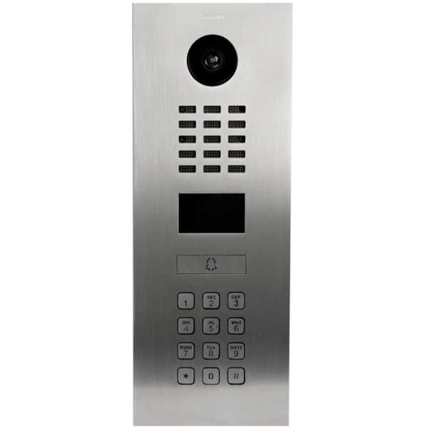 DoorBird D2101KV IP-Video-Türsprechanlage LAN Außeneinheit Edelstahl V2A (gebürstet) DoorBird D2101KV IP-Video-Türsprechanlage LAN Außeneinheit Edelstahl V2A (gebürstet)