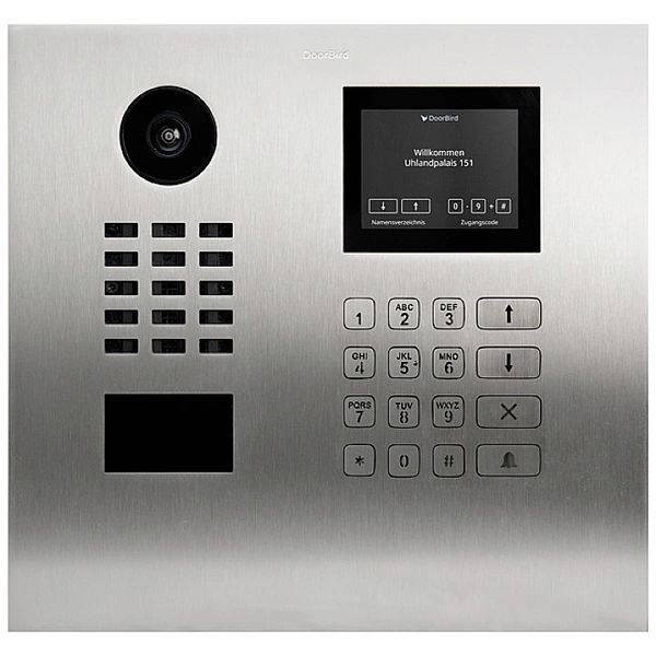DoorBird D21DKH IP-Video-Türsprechanlage LAN Außeneinheit Edelstahl V2A (gebürstet) DoorBird D21DKH IP-Video-Türsprechanlage LAN Außeneinheit Edelstahl V2A (gebürstet)